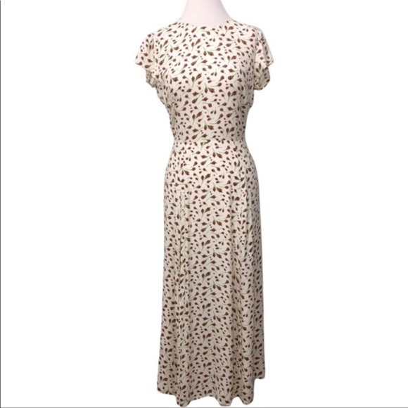 NWT. Reformation Gavin Open Back Dress in Marion Print Size 6 - Picture 3 of 10